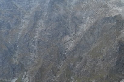 Rysy widziane ze szlaku na Mięguszowiecką Przełęcz pod Chłopkiem