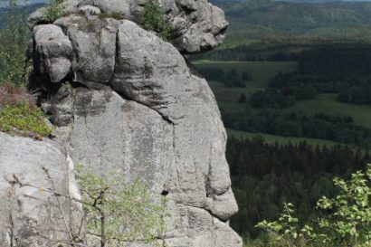 Szczeliniec wielki - skała Małpolud - Mamut