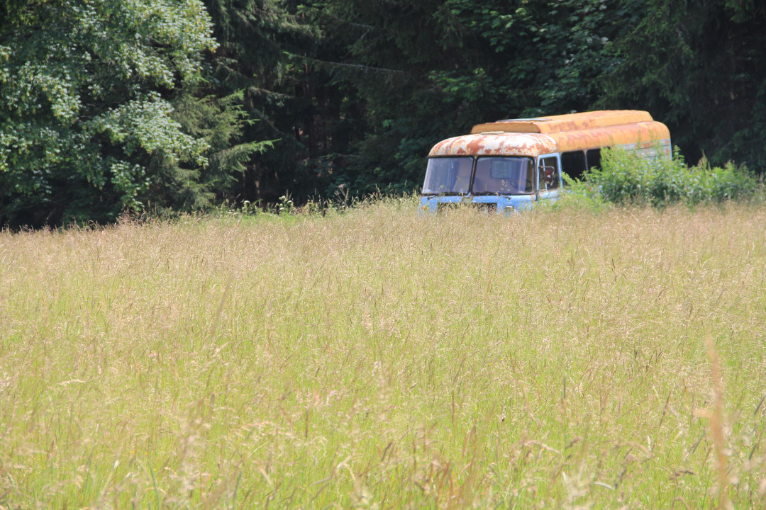 Opuszczony bus